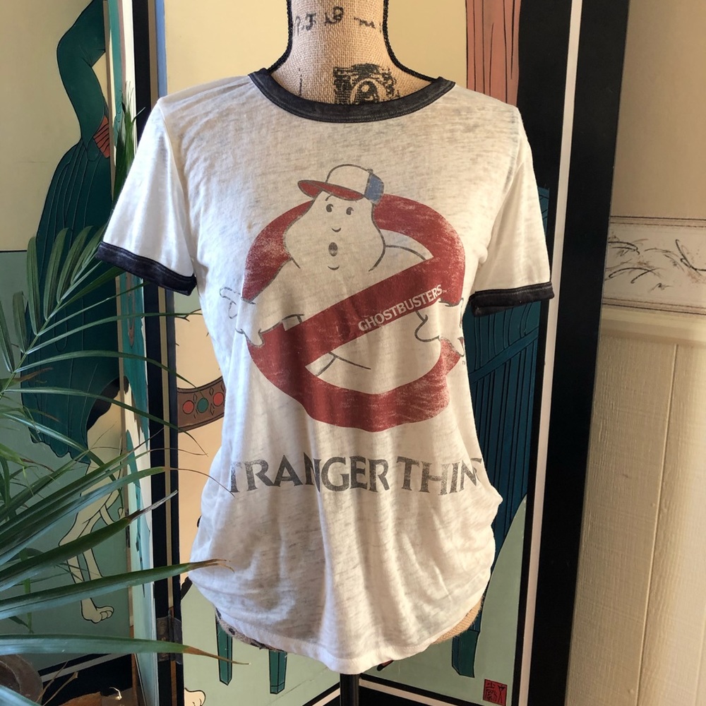 ghostbusters t-shirt STRANGER THINGS EDITION